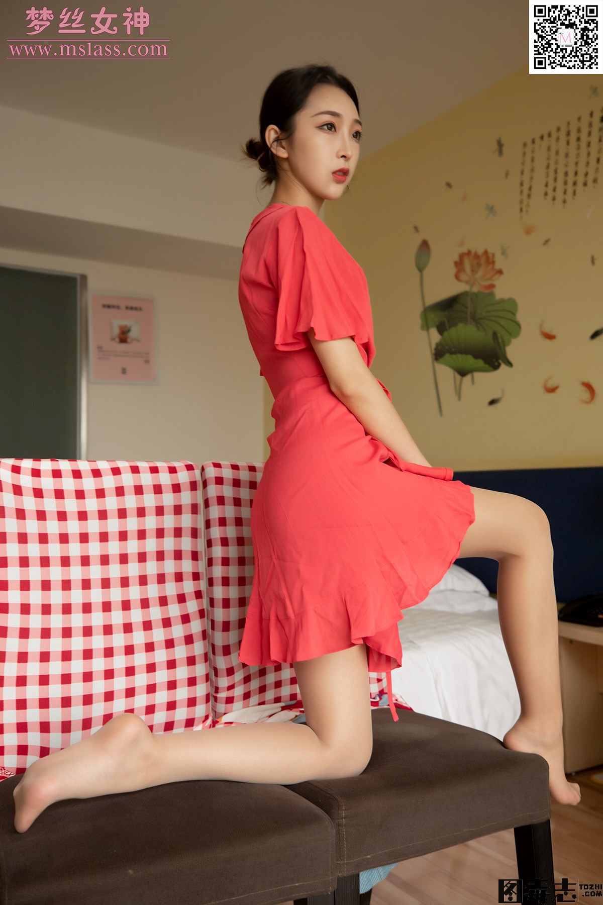 [MSLASS梦丝女神] 2019.09.22 乔儿《主播乔儿 肤与黑》