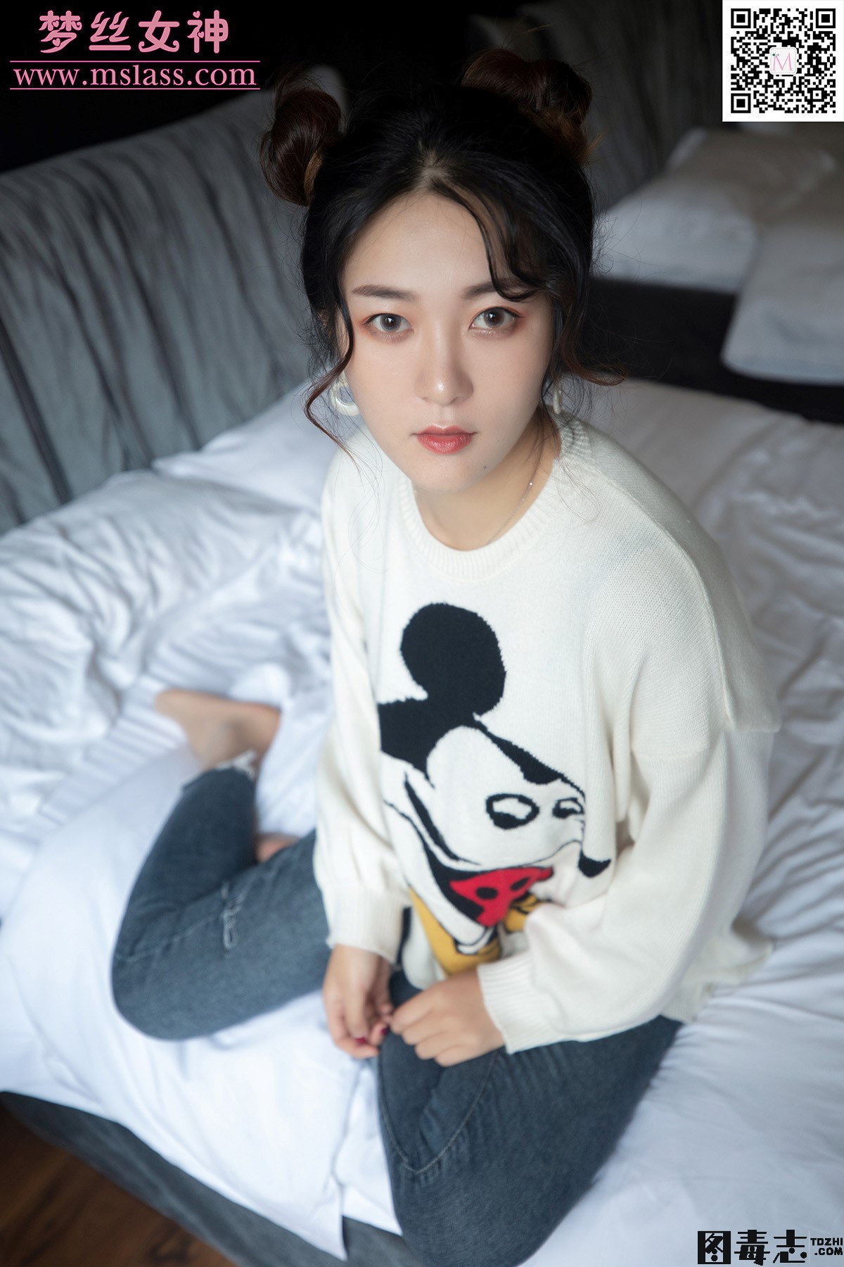 [MSLASS梦丝女神] 2019.11.11 雨晨《牛仔裤的裤里丝》