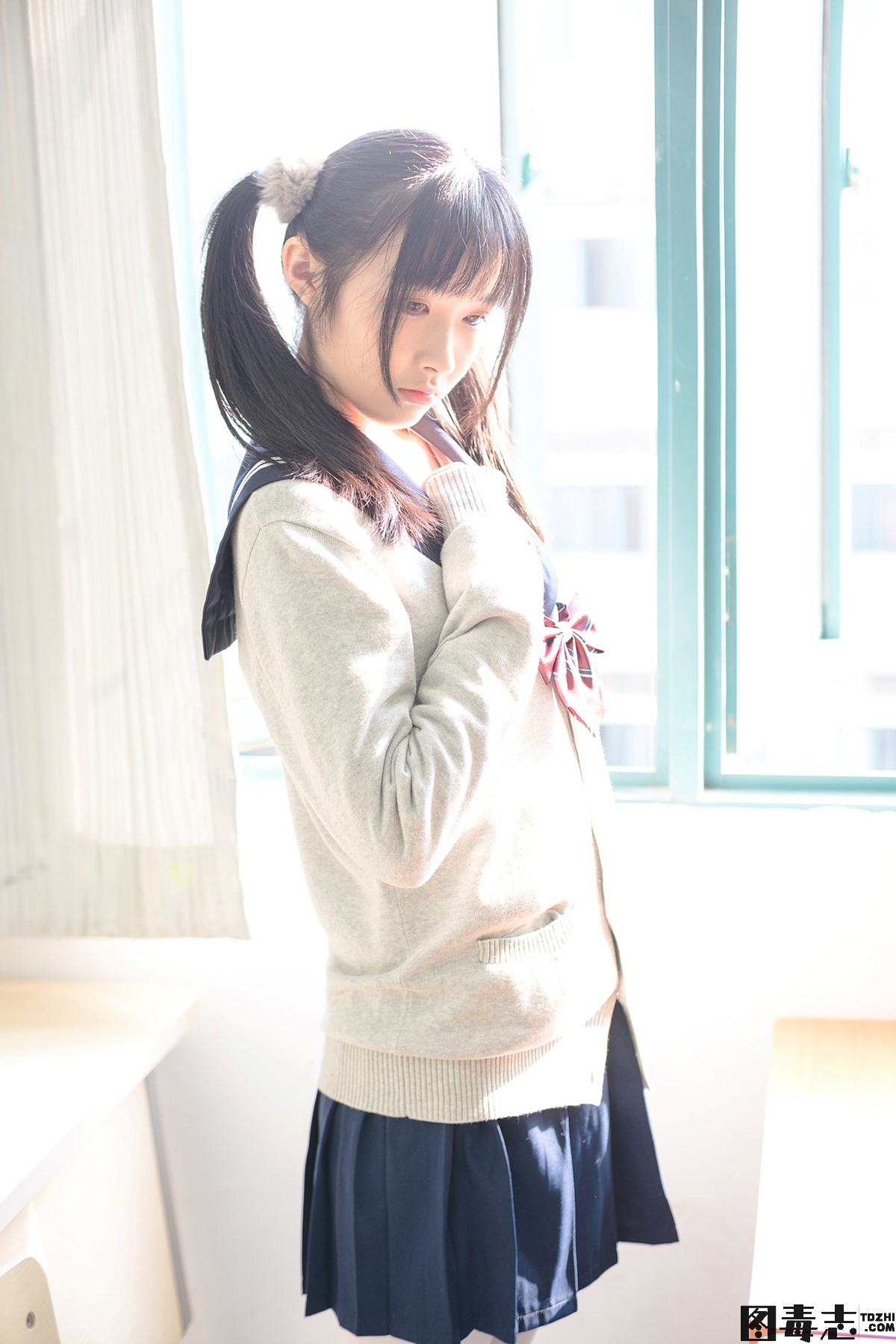 [森萝财团] SSR-004 双马尾教室JK白丝