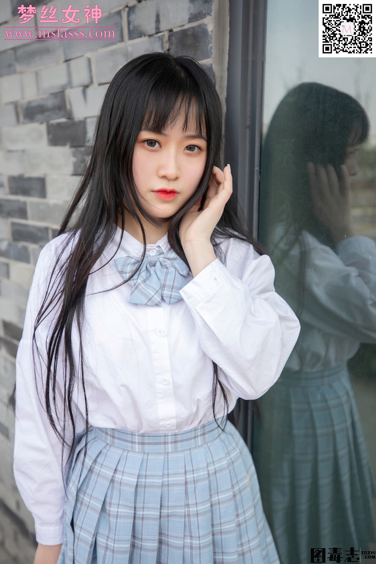 [MSLASS梦丝女神] 2020.03.22 仟仟《JK小女神》