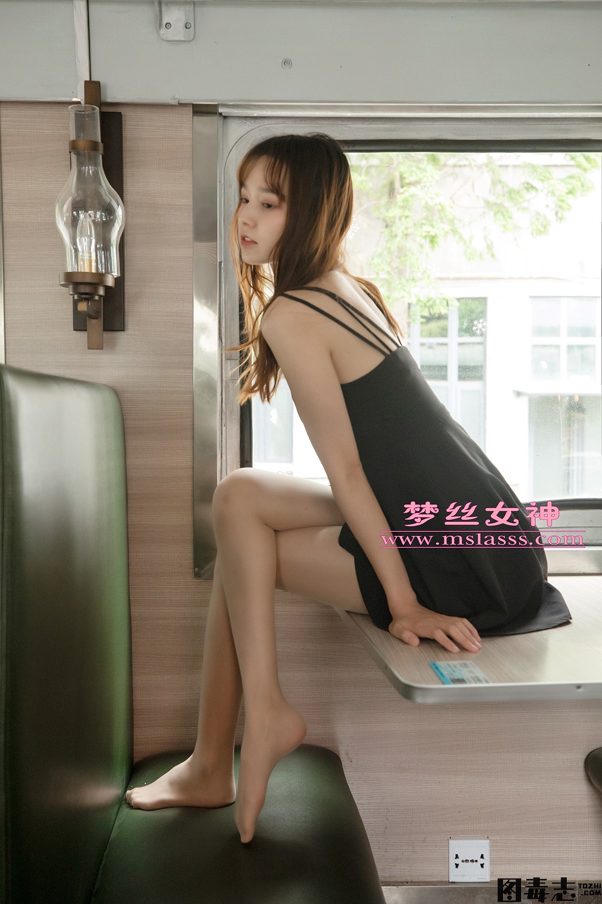 [MSLASS梦丝女神] 2020.04.25 玥玥《火车超自然系》