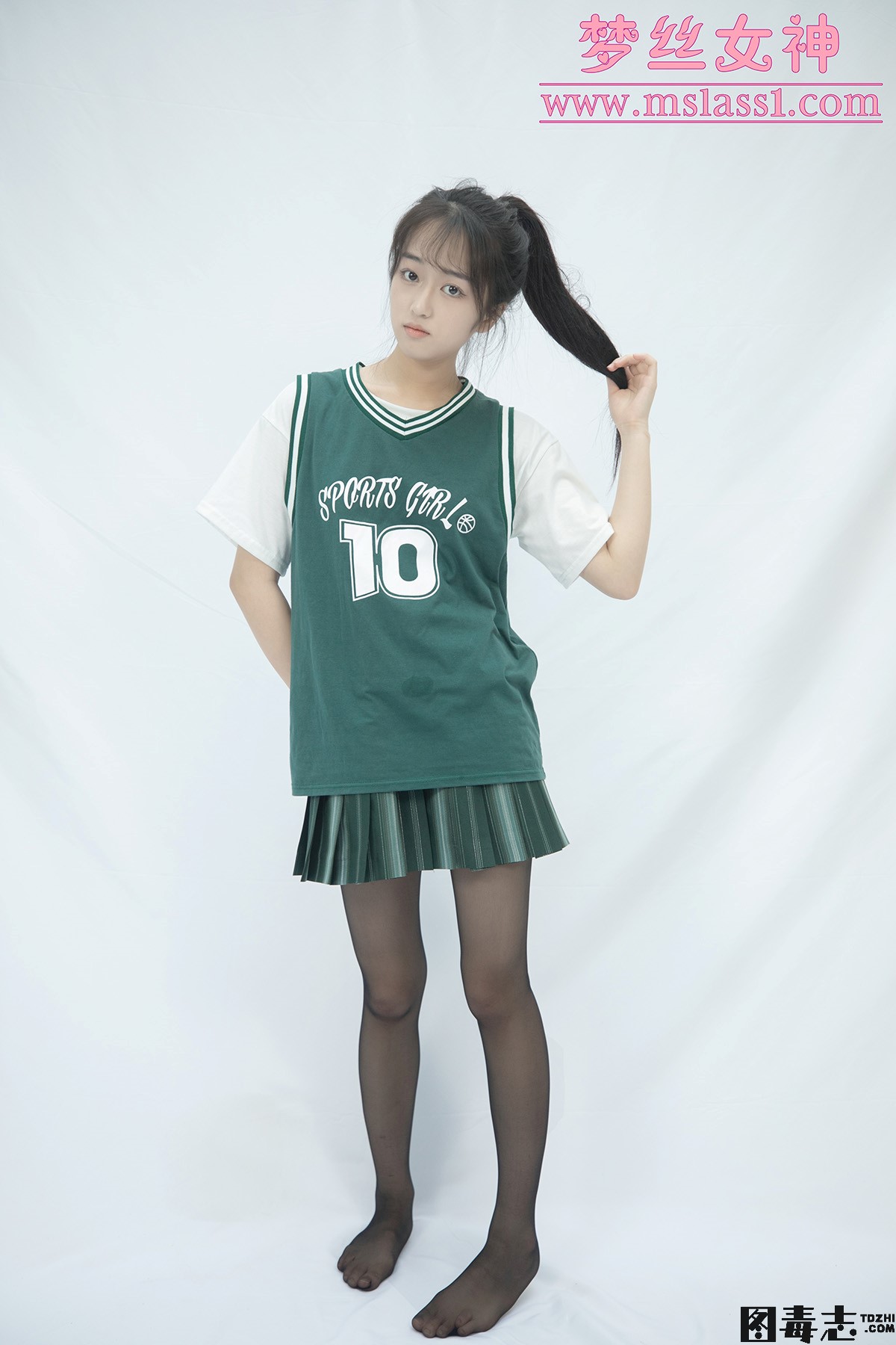 [MSLASS梦丝女神] 2021.06.21 王娇娇《球衣黑丝》