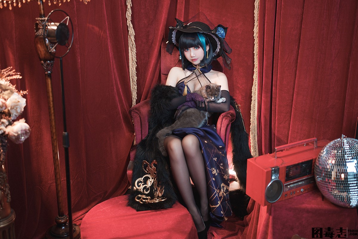 [面饼仙儿] NO.103 柴郡旗袍