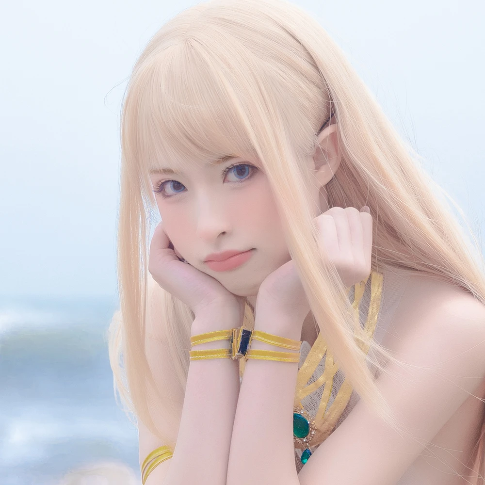 [清水由乃] NO.35 玛丽萝丝 白色泳衣