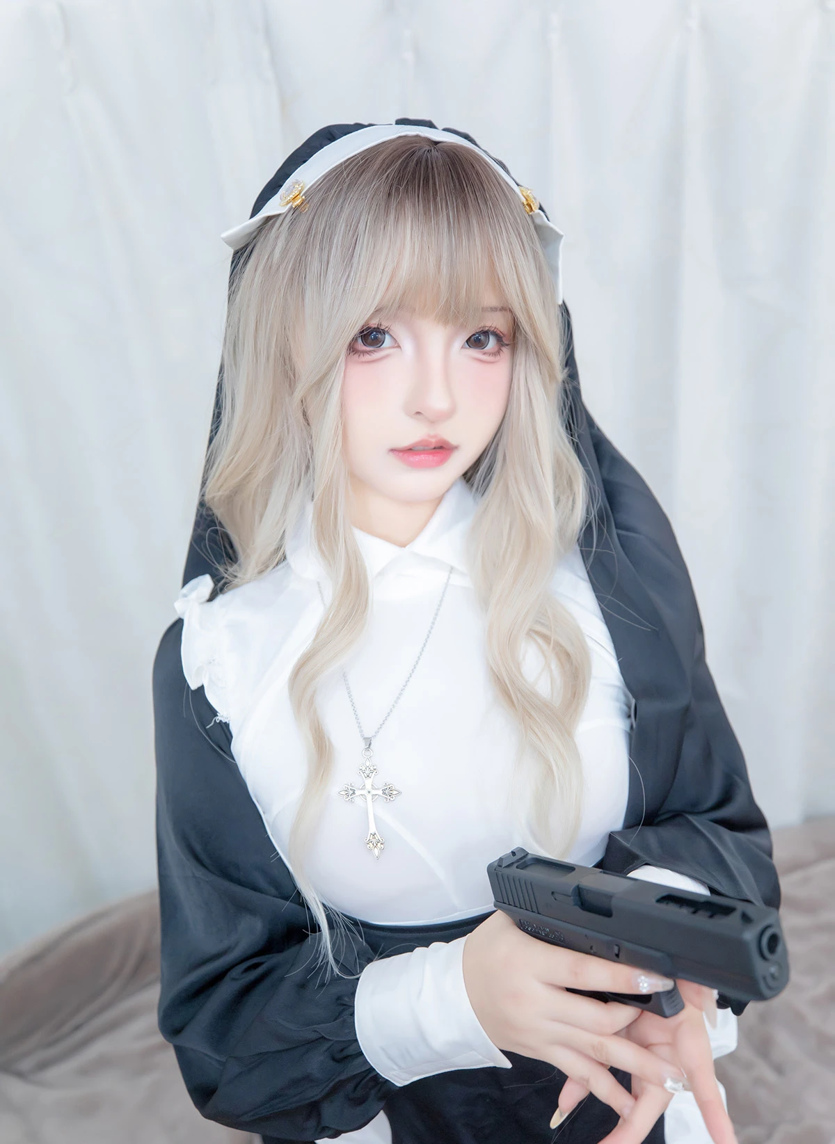 [神楽坂真冬] NO.132《战斗修女》(絶対企画)