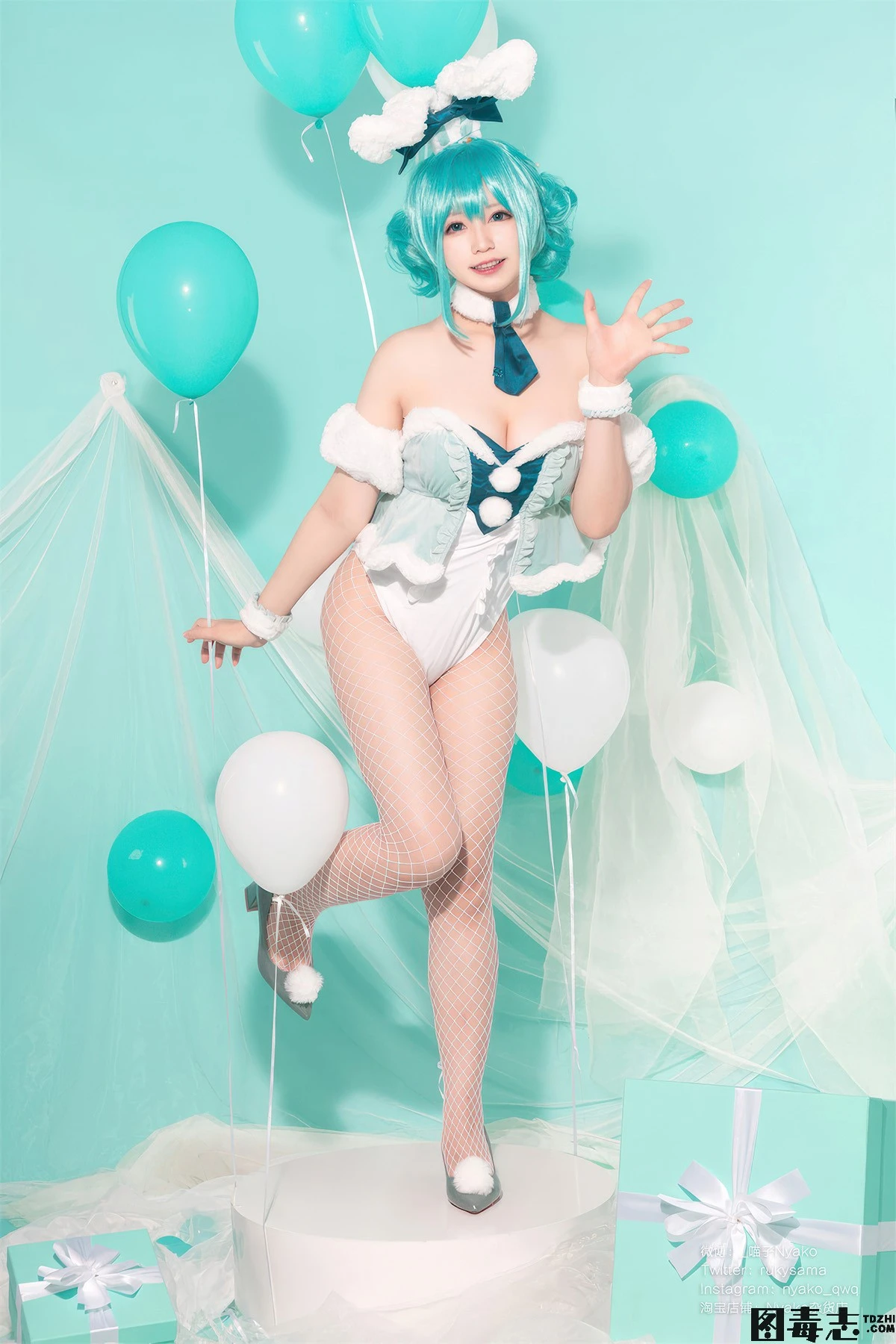 [Nyako喵子] 初音白兔